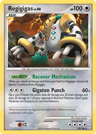 Regigigas - 37/146 (DP Legends Awakened) [PR - 037/146]