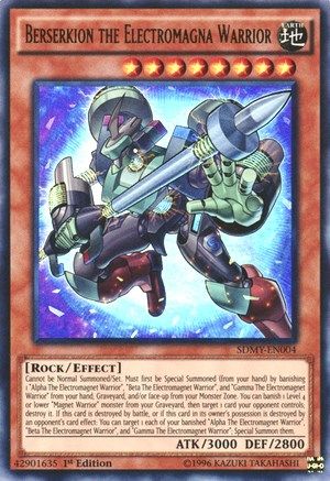 Berserkion the Electromagna Warrior [SDMY - SDMY-EN004]