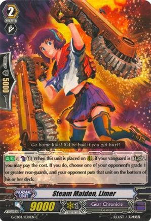 Steam Maiden, Limer (G-CB04/030EN) - G-CB04: Gear of Fate