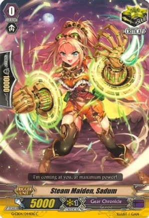Steam Maiden, Sadum (G-CB04/044EN) - G-CB04: Gear of Fate