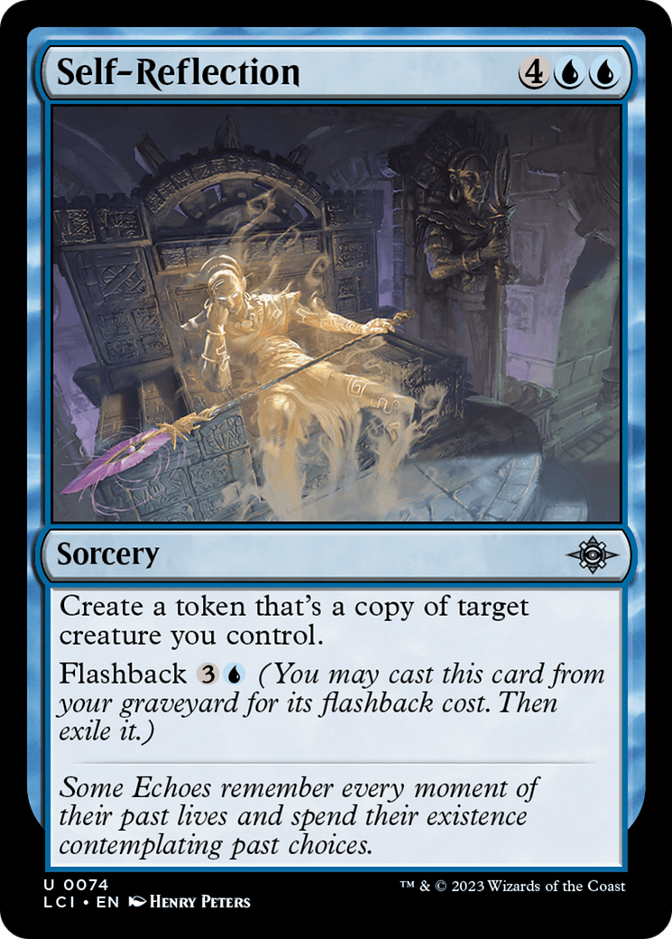 Self-Reflection [LCI - 74]