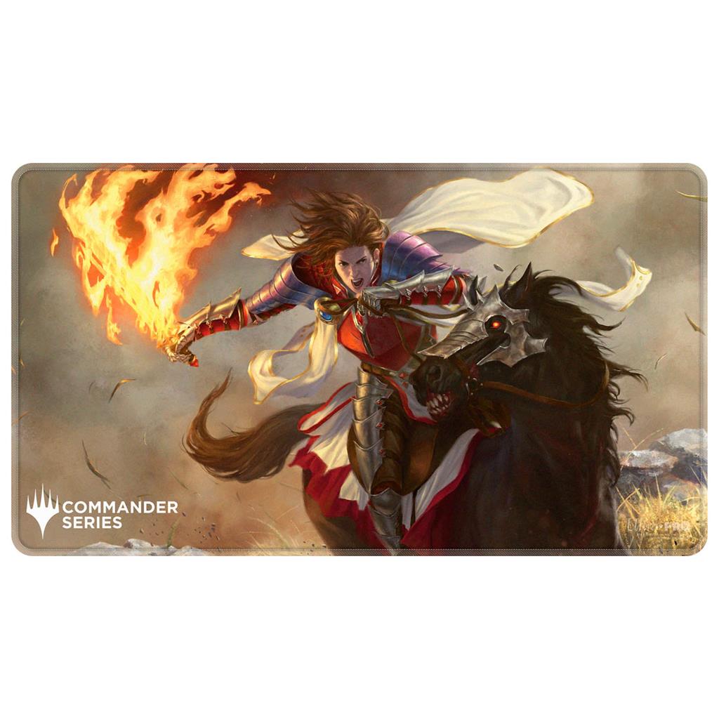Ultra PRO: Black-Stitched Playmat - Commander Series - Syr Gwyn