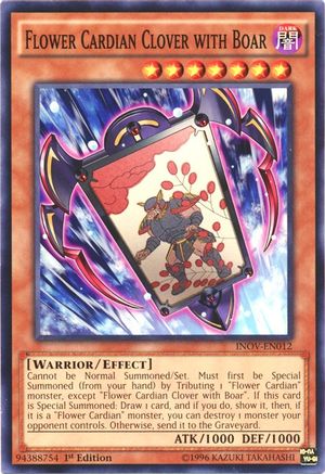 Flower Cardian Clover with Boar (INOV-EN012) - Invasion: Vengeance Unlimited