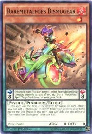 Raremetalfoes Bismugear (INOV-EN022) - Invasion: Vengeance Unlimited