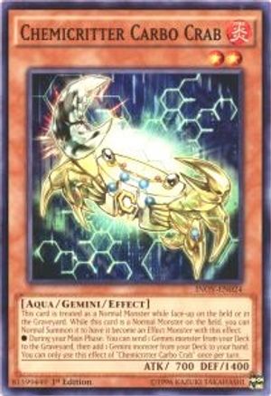 Chemicritter Carbo Crab (INOV-EN024) - Invasion: Vengeance Unlimited