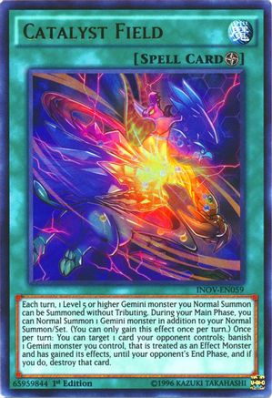 Catalyst Field (INOV-EN059) - Invasion: Vengeance 1st Edition