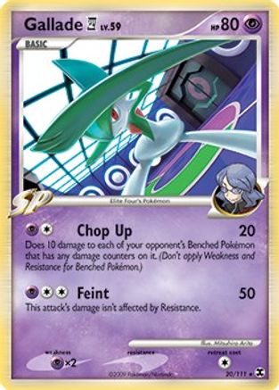 Gallade E4 - 20/111 (DPPt Rising Rivals) [PR - 020/111]