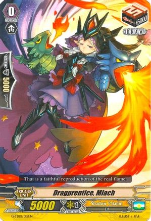 Dragprentice, Miach (G-TD10/015EN) - G-TD10: Ritual of Dragon Sorcery