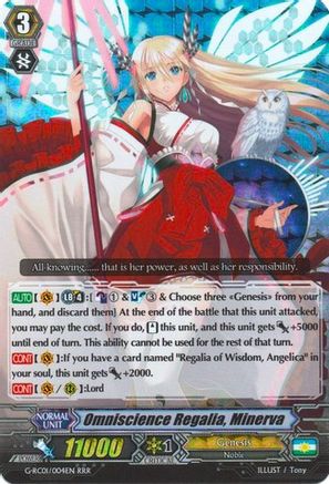 Omniscience Regalia, Minerva [G-RC01 - G-RC01/004EN]