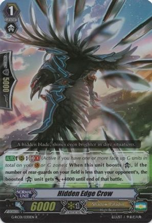 Hidden Edge Crow (G-RC01/030EN) - G-RC01: Revival Collection