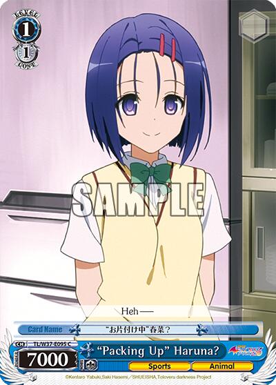 "Packing Up" Haruna? [TL/W37 - TL/W37-E095 C]
