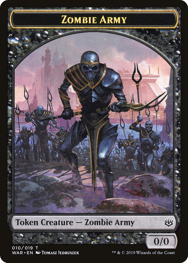 Zombie Army Token (010) [WAR - 10]
