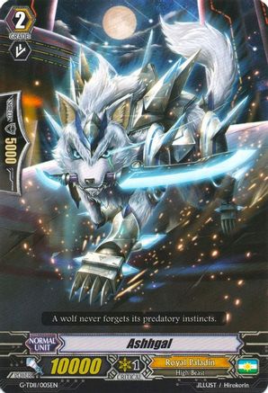 Ashhgal (G-TD11/005EN) - G-TD11: Divine Knight of Heavenly Decree