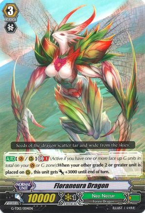 Floraneura Dragon (G-TD12/004EN) - G-TD12: Flower Princess of Abundant Blooming