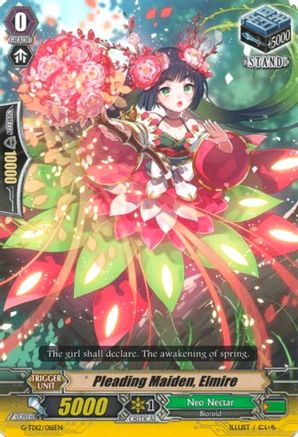 Pleading Maiden, Elmire (G-TD12/016EN) - G-TD12: Flower Princess of Abundant Blooming