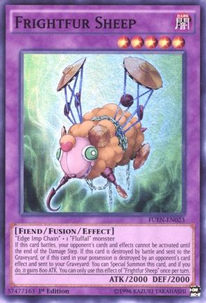 Frightfur Sheep (FUEN-EN023) - Fusion Enforcers 1st Edition