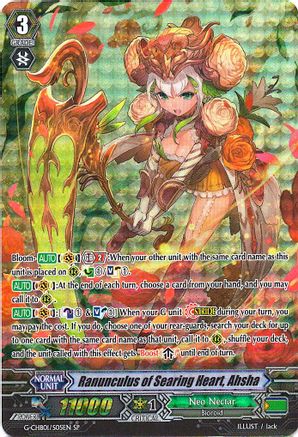 Ranunculus of Searing Heart, Ahsha (SP) (G-CHB01/S05EN) - G-CHB01: TRY3 NEXT