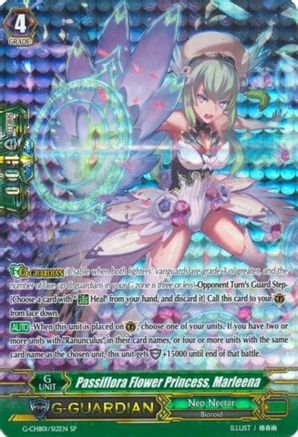 Passiflora Flower Princess, Marleena (SP) (G-CHB01/S12EN) - G-CHB01: TRY3 NEXT