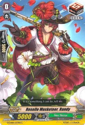 Roselle Musketeer, Randy (G-CHB01/073EN) - G-CHB01: TRY3 NEXT