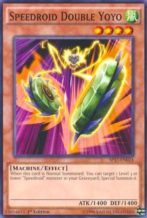 Speedroid Double Yoyo (Starfoil) [SP17 - SP17-EN024]