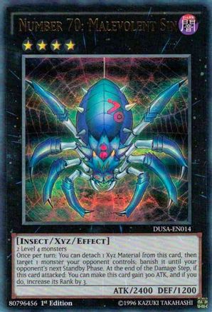 Number 70: Malevolent Sin [DUSA - DUSA-EN014]