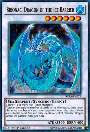 Brionac, Dragon of the Ice Barrier [DUSA - DUSA-EN073]