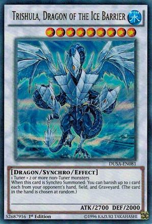 Trishula, Dragon of the Ice Barrier [DUSA - DUSA-EN081]
