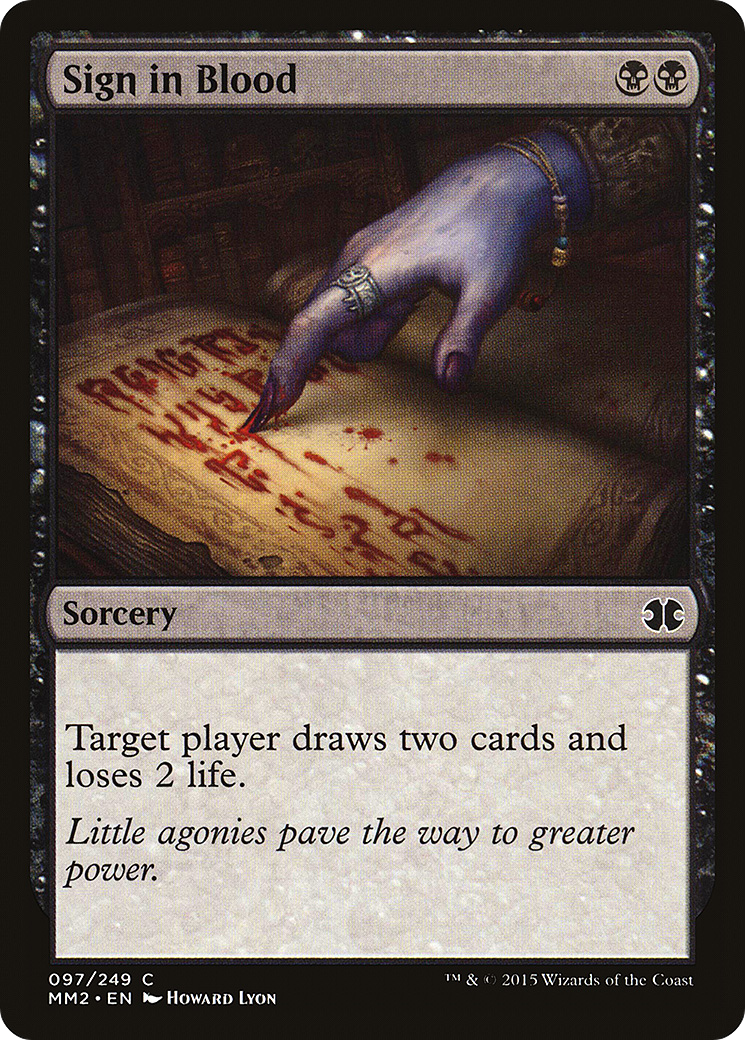 Sign in Blood [MM2 - 97]