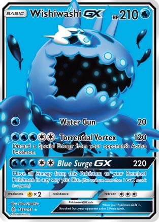 Wishiwashi GX (Full Art) [SM02 - 133/145]