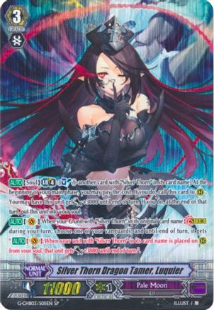 Silver Thorn Dragon Tamer, Luquier (SP) (G-CHB03/S05EN) - G-CHB03: Rummy Labyrinth Under the Moonlight