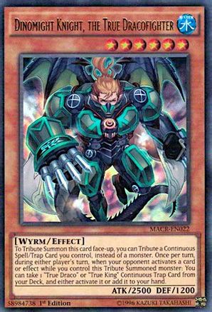 Dinomight Knight, the True Dracofighter [MACR - MACR-EN022]