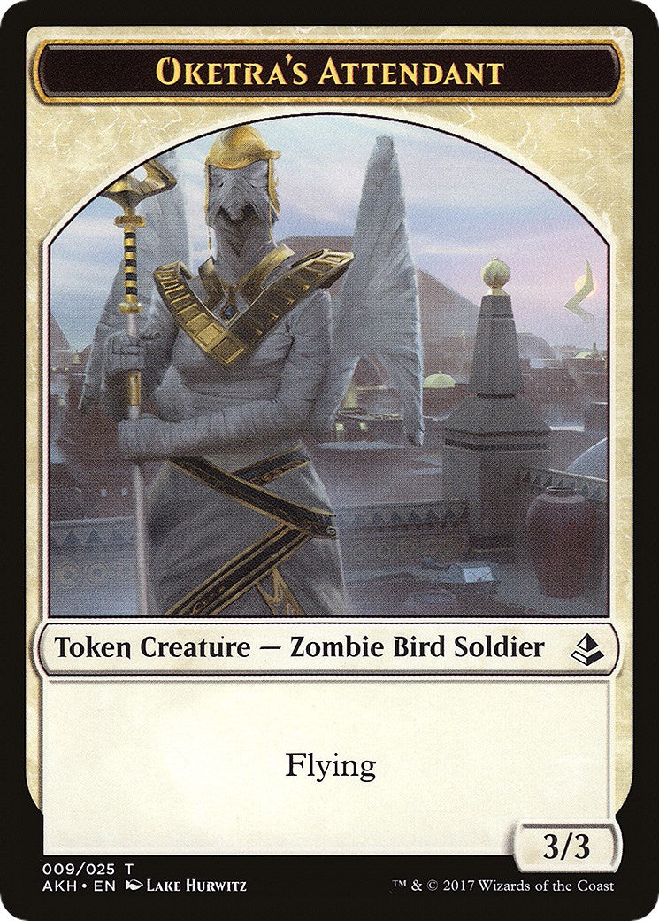 Oketra's Attendant // Beast Token [AKH - 9 // 21]