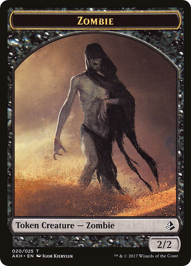 Zombie // Trueheart Duelist Token [AKH - 20 // 13]