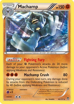 Machamp 046/111  Deck Exclusives - Rare