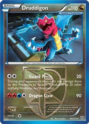 Druddigon - 94/135 (BW Plasma Storm) [PR - 094/135]