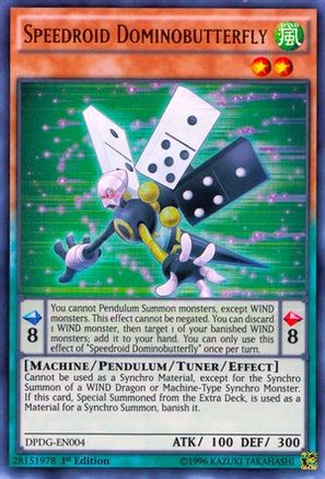 Speedroid Dominobutterfly [DPDG - DPDG-EN004]