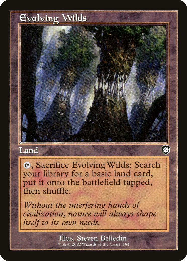 Evolving Wilds (Retro Frame) [BRC - 184]