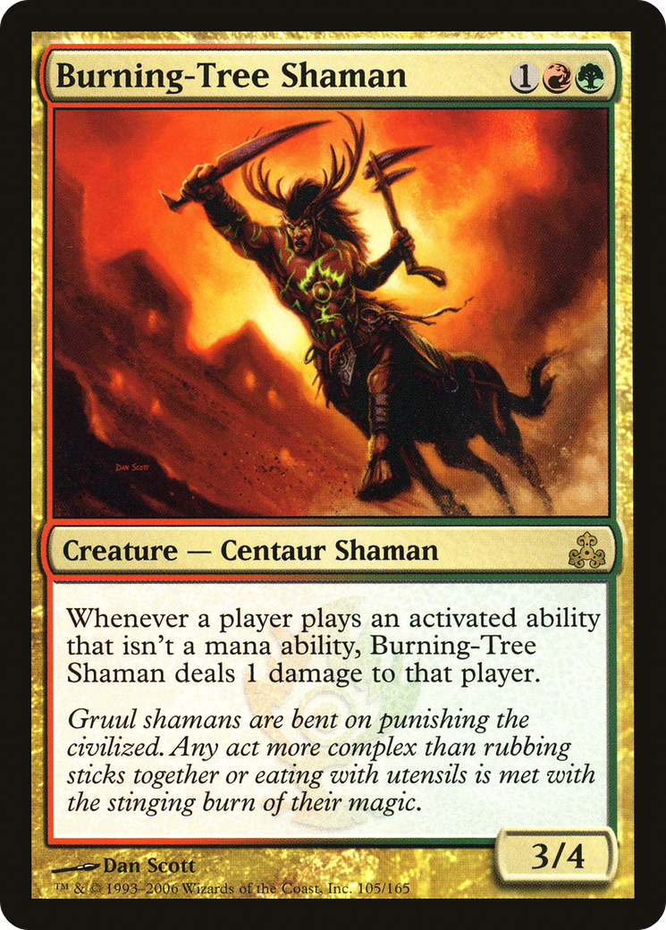 Burning-Tree Shaman [GPT - 105]