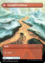 Riverglide Pathway (Borderless) (SLU-020) - Secret Lair: Ultimate Edition: (Showcase) Foil