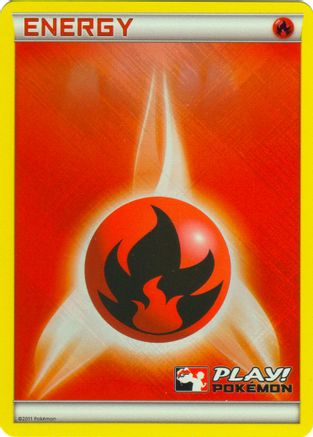 Fire Energy (2011 Play! Pokemon) [PR - 000]