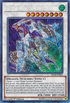 Crystal Wing Synchro Dragon [BLLR - BLLR-EN062]