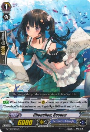 Chouchou, Resaca (G-TD14/014EN) - G-TD14: Debut of the Divas