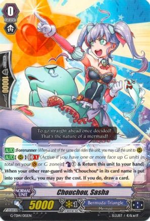 Chouchou, Sasha (G-TD14/015EN) - G-TD14: Debut of the Divas