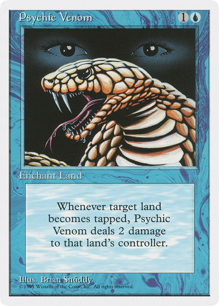Psychic Venom [4ED - N/A]