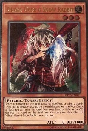 Ghost Ogre & Snow Rabbit (UTR) (OP05-EN001) - OTS Tournament Pack 5 Unlimited