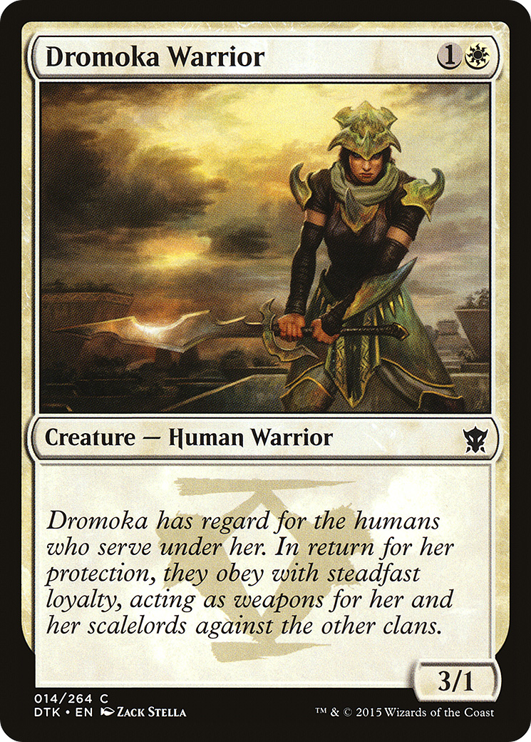 Dromoka Warrior [DTK - 14]