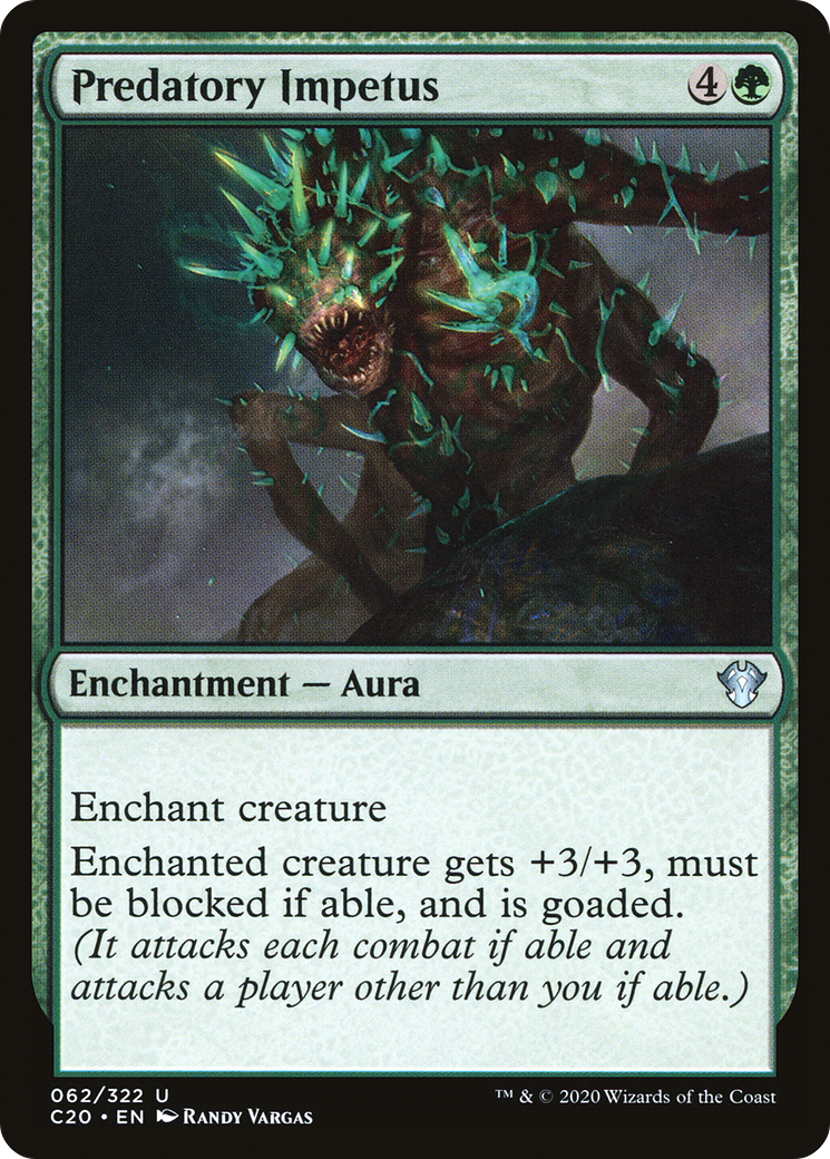 Predatory Impetus [C20 - 62]