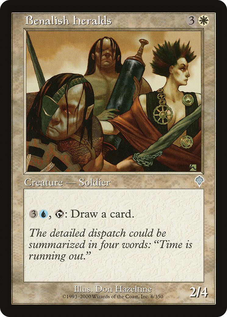 Benalish Heralds [INV - 6]