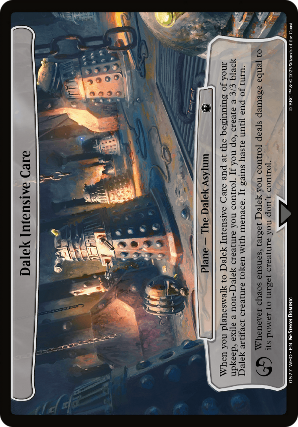 Dalek Intensive Care [WHO - 577]