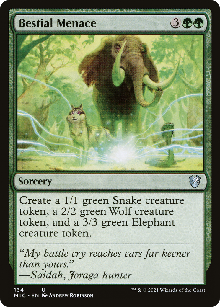 Bestial Menace [MIC - 134]